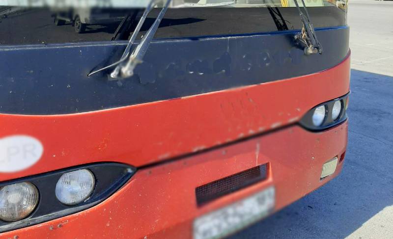 Монтаж терминала АСН на автобус Волжанин